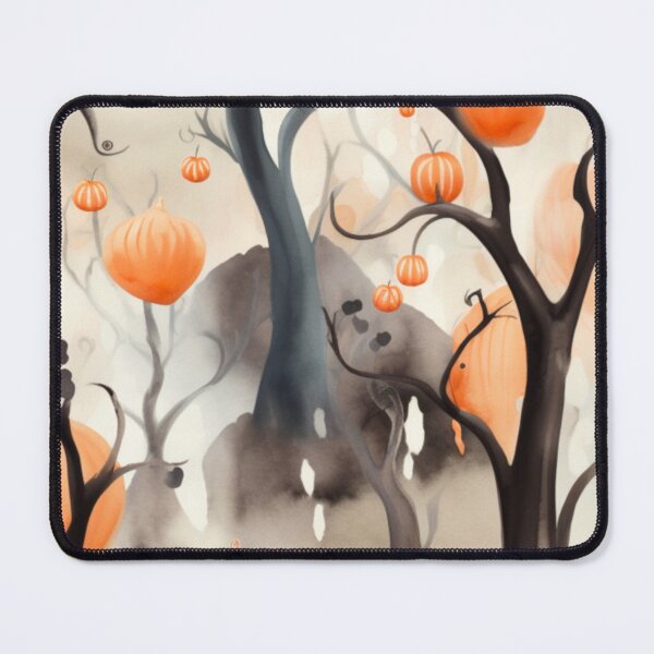 Item preview, Colorful Halloween Trees Print Background designed and sold by PaperieJennifer.