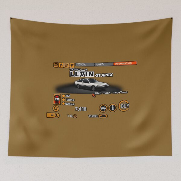 Item preview, Gran Turismo 2  Used Car Purchase Screen  Toyota Corolla Classic 		 designed and sold by xgsppttlwb11.