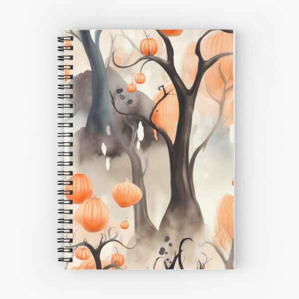 Item preview, Colorful Halloween Trees Print Background designed and sold by PaperieJennifer.