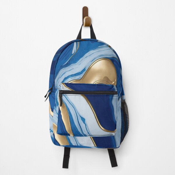 Item preview, Marble - Blue, Gold And Grey designed and sold by 96mon.