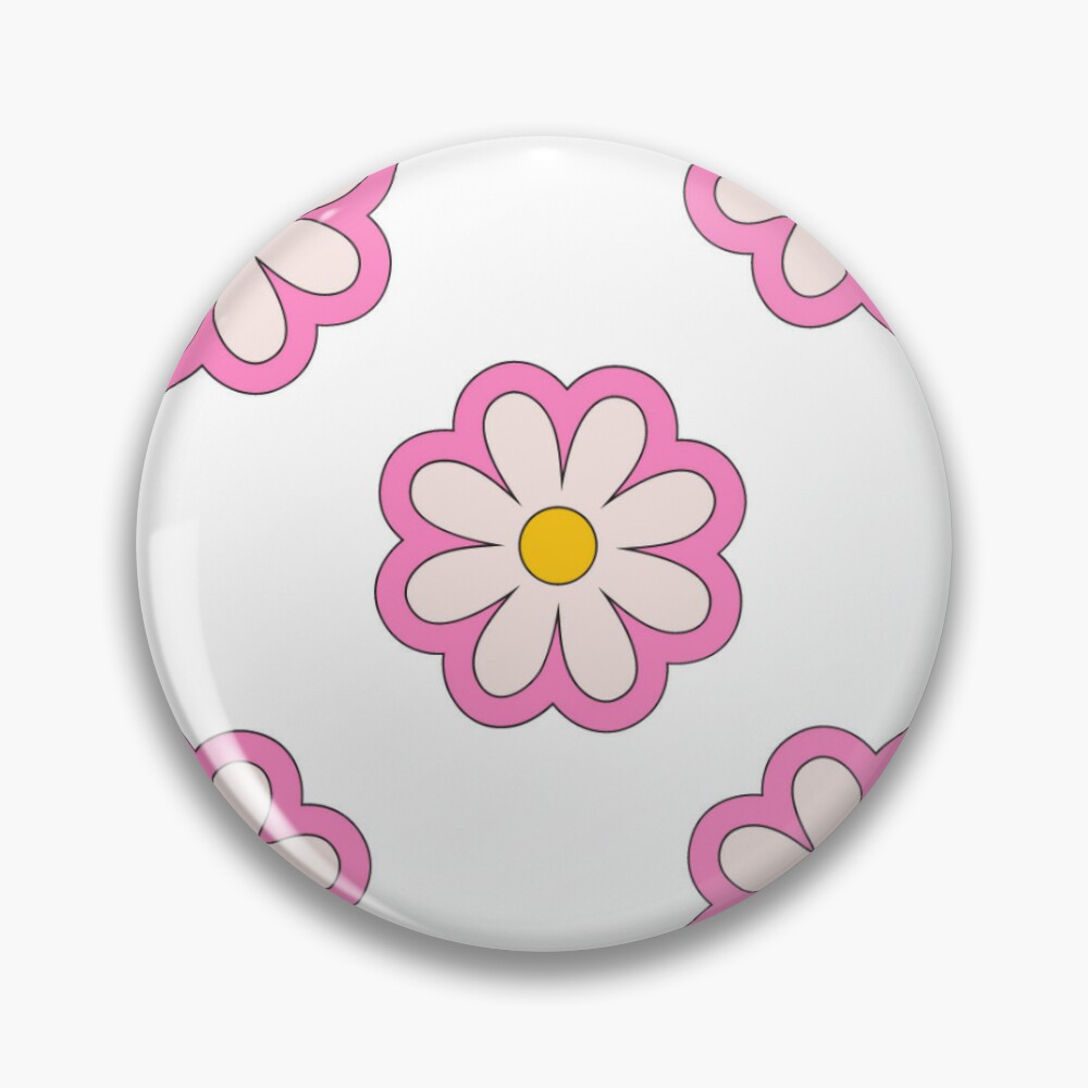 Pink Daisy Sticker –