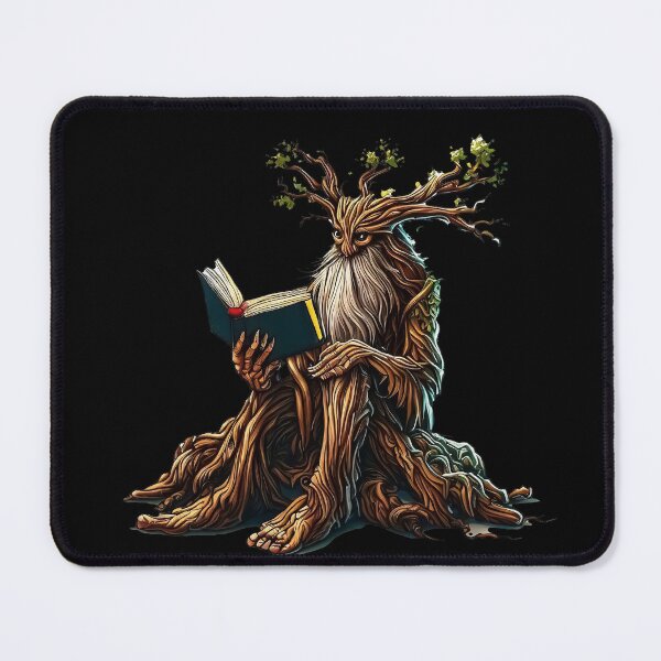 Item preview, Shepherd of trees reading book designed and sold by TomFrontierArt.