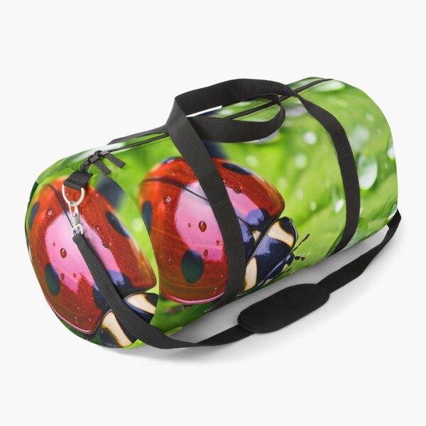 Item preview, Ladybug on a leaf with morning dew designed and sold by CoolCarVideos.