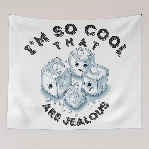 Item preview, I'm So Cool_Ice Cubes are Jealous_2 designed and sold by thematics.