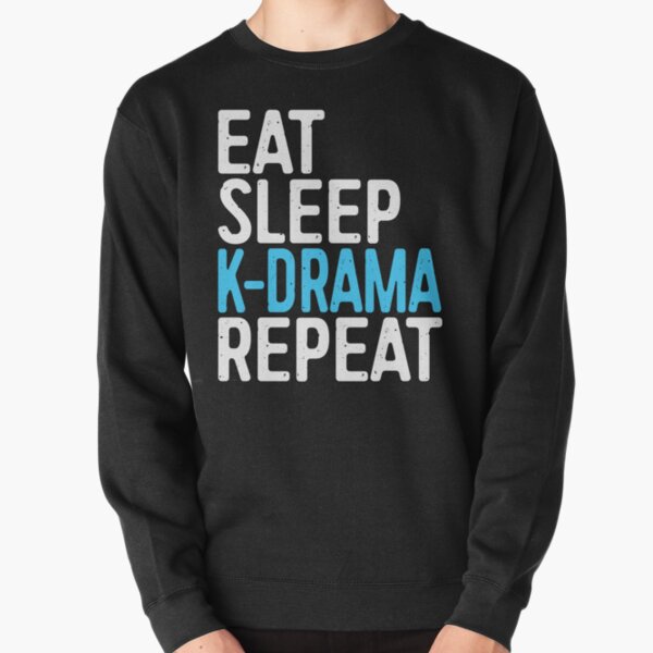 Item preview, Eat Sleep K-Drama Repeat designed and sold by deepstone.