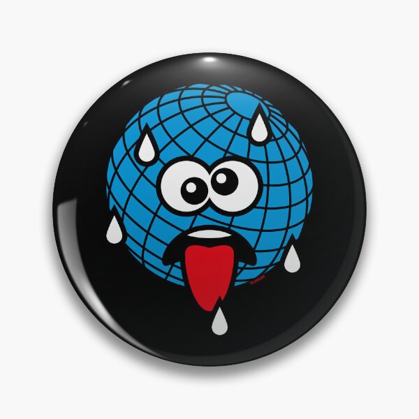 Item preview, Emoticon / Climate Change / Warming / Earth Day (3C) designed and sold by Roderix.