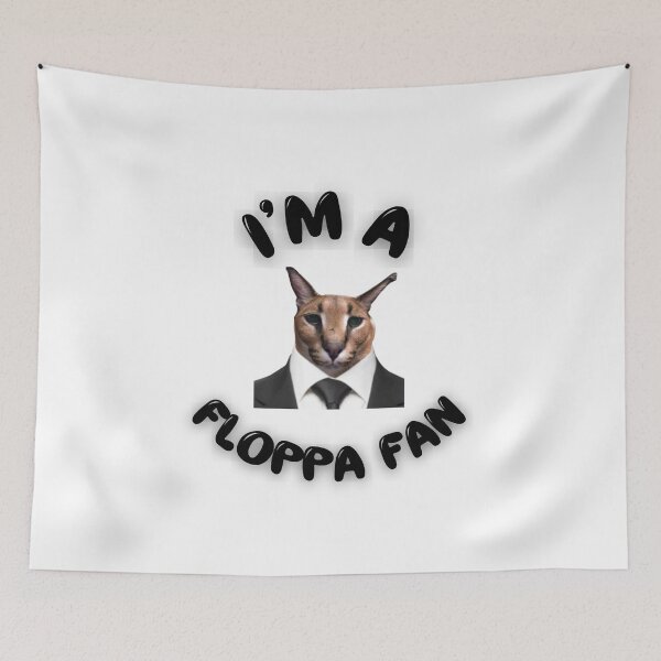 Item preview, I'm a Floppa Fan  designed and sold by BullShitShop23.