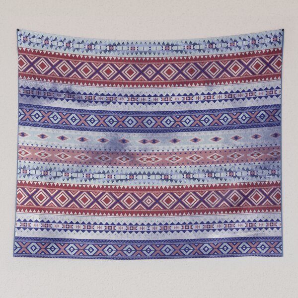 Item preview, Native American Ornaments Grunge Pattern I designed and sold by EDDArt.