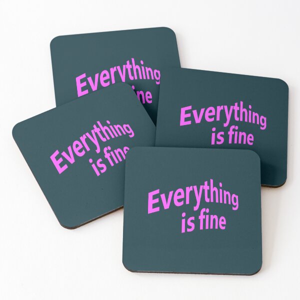 Item preview, Everything is fine designed and sold by lobodelnoir.