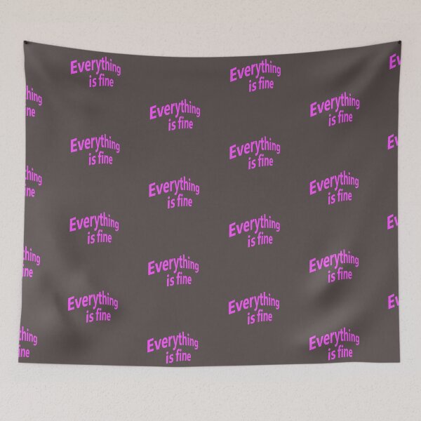 Item preview, Everything is fine designed and sold by lobodelnoir.