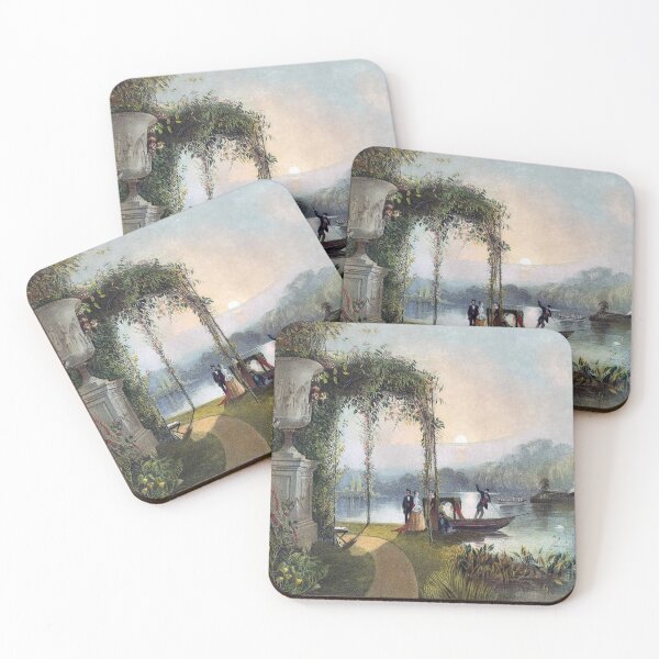 Item preview, Lake Trentham Hall designed and sold by tomorrowsart.