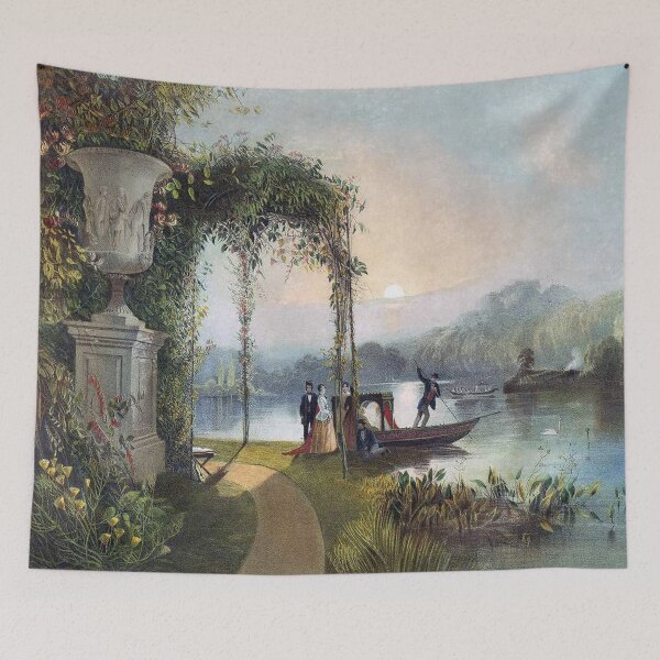 Item preview, Lake Trentham Hall designed and sold by tomorrowsart.