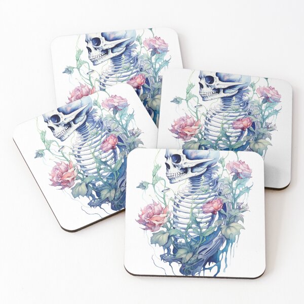 Item preview, Human Anatomy botanic watercolor designed and sold by Galaxink-Shop.