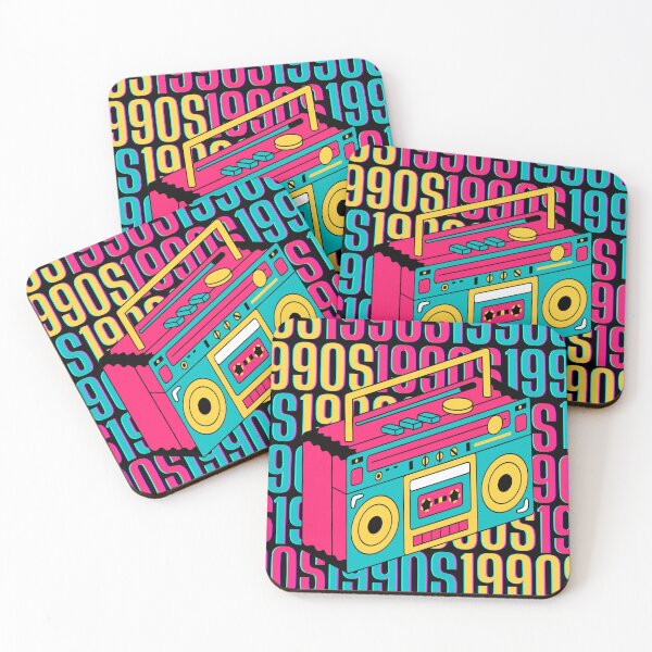 Item preview, 1990s retro design 1 - Black Background designed and sold by PunjabanJatti.