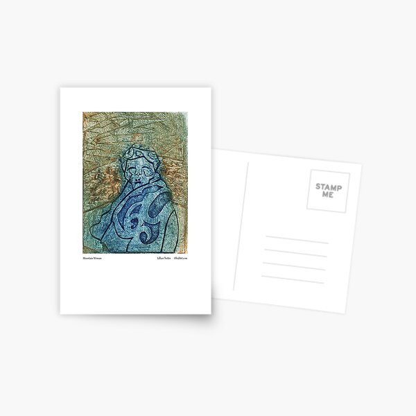 Mountain Woman Postcard