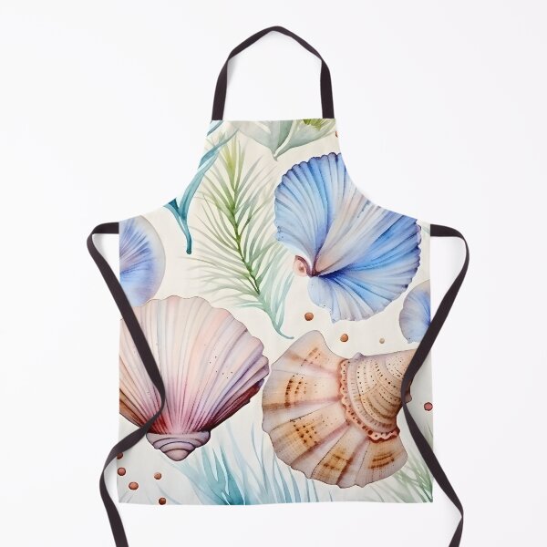 Item preview, Sea shells in watercolor designed and sold by grebie.