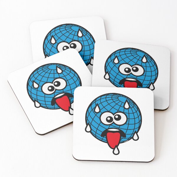 Item preview, Emoticon / Climate Change / Warming / Earth Day (4C) designed and sold by Roderix.