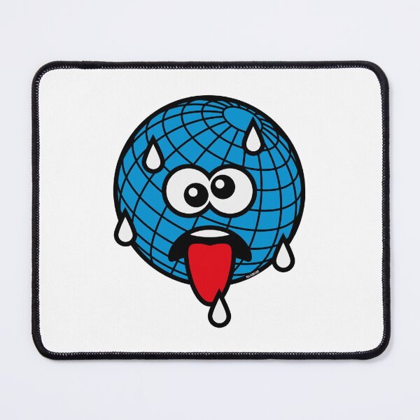 Item preview, Emoticon / Climate Change / Warming / Earth Day (4C) designed and sold by Roderix.