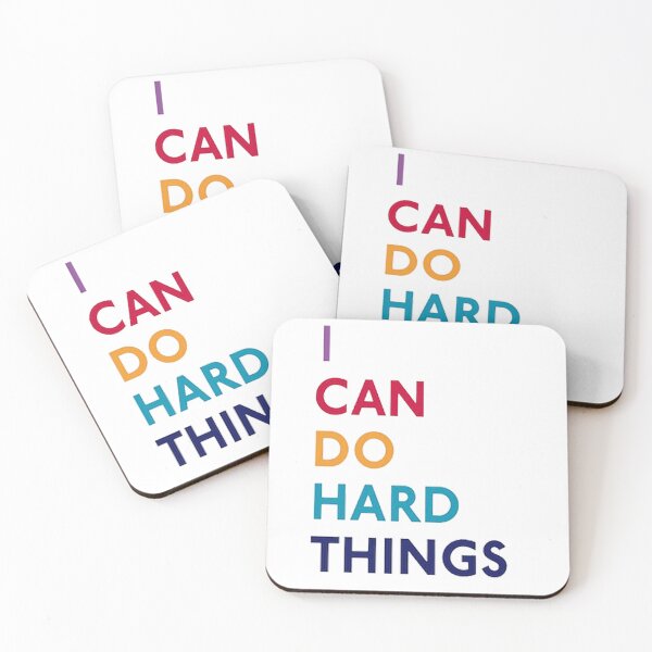 Item preview, I Can Do Hard Things designed and sold by ziling1122.
