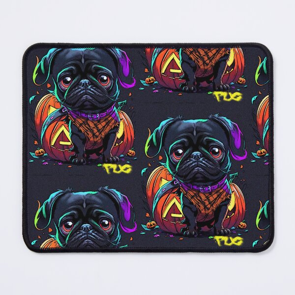 Item preview, Pug Graffiti Halloween Art 3 designed and sold by RedBluffTraders.
