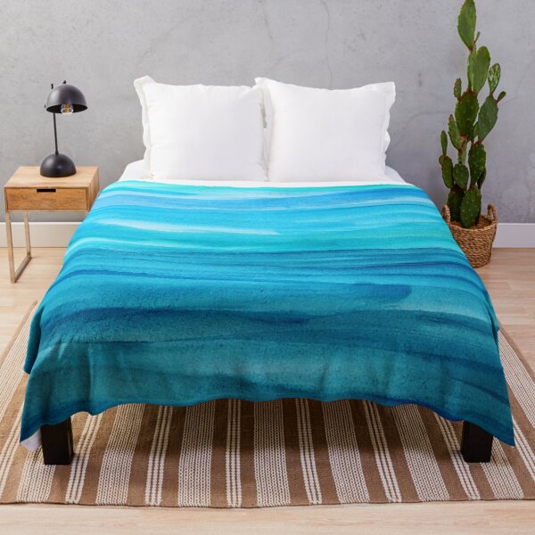 Cerulean Sea Throw Blanket