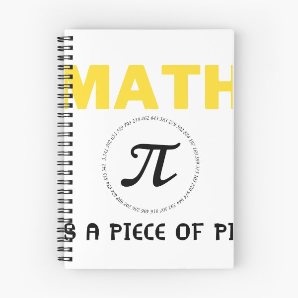 Item preview, Math is a Piece of Pie - Pi Day & Math Lover Gift T-Shirt designed and sold by galaxy360.