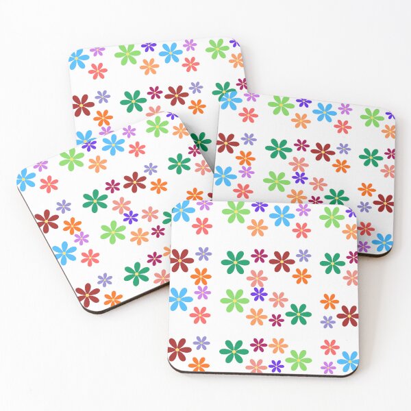 Item preview, SIMPLE DAIZY PATTERN COLORFUL FLOWERS, MINIMAL MULTIPACK FLOWERS designed and sold by chatzous.