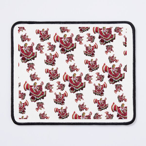 Item preview, Red Ballet Folklórico Dancer Pattern (Baile Folklórico) designed and sold by Ivan Ramirez.