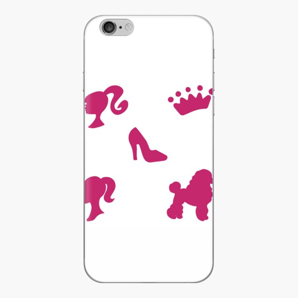 pink barbie silhouette pack Sticker for Sale by kktown