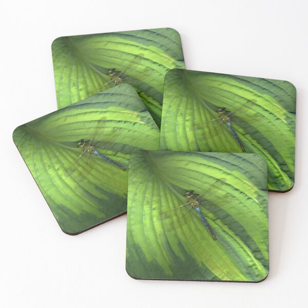 Item preview, Dragonfly on Hosta Leaf designed and sold by Lisa  Davis.