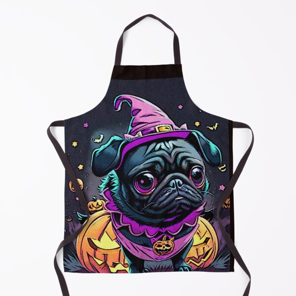Item preview, Pug Graffiti Halloween Art 4 designed and sold by RedBluffTraders.