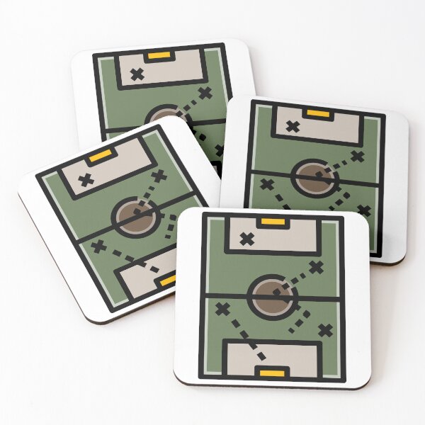 Item preview, Football Scheme Attack Strategy | Soccer Field Formation On Tactical Mastery designed and sold by Football Stickers World.