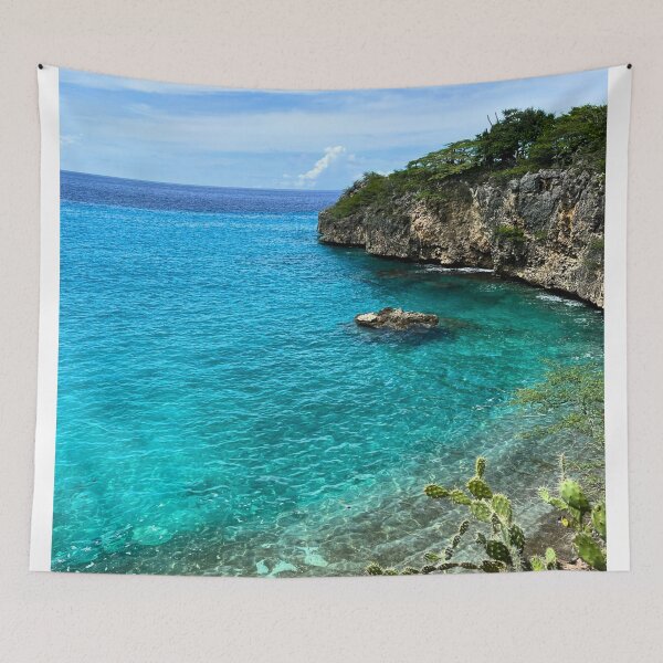 Item preview, Serene Waters of Curacao  designed and sold by LeafyLanePrints.