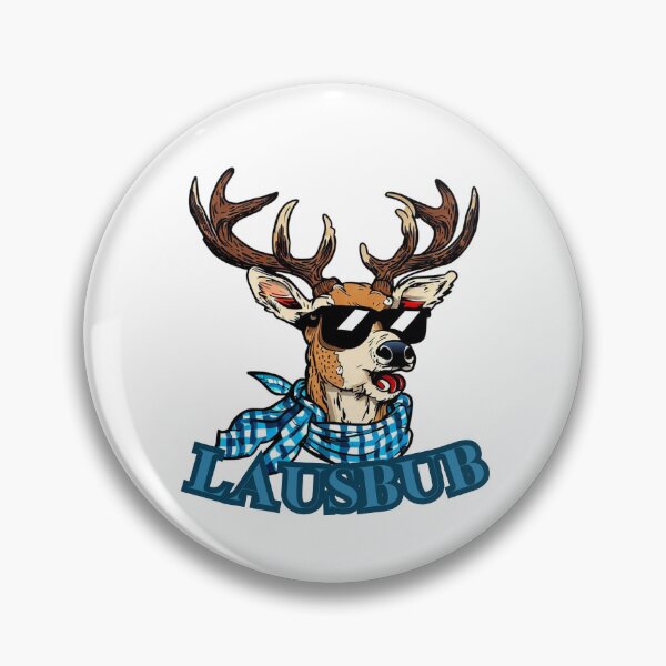 Artikelvorschau, Cooler Lausbub dieser Hirsch bereit für`s Bierzelt entworfen und verkauft von gringourmand.