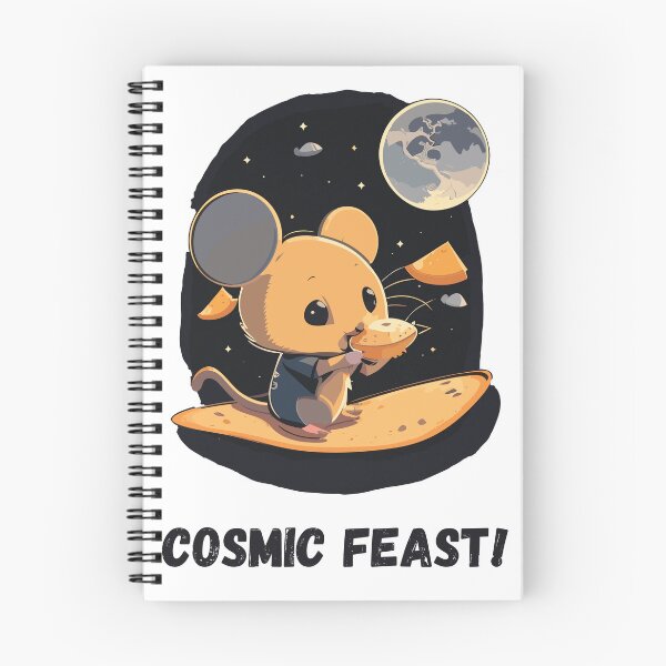 Item preview, Moon Mouse Cheese Cosmic Feast  designed and sold by DesignFusion2.