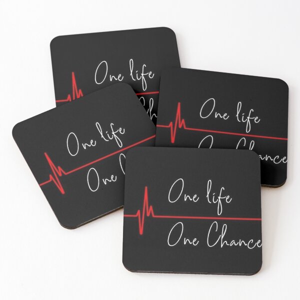 Item preview, One Life One Chance designed and sold by TopThreadTrove.