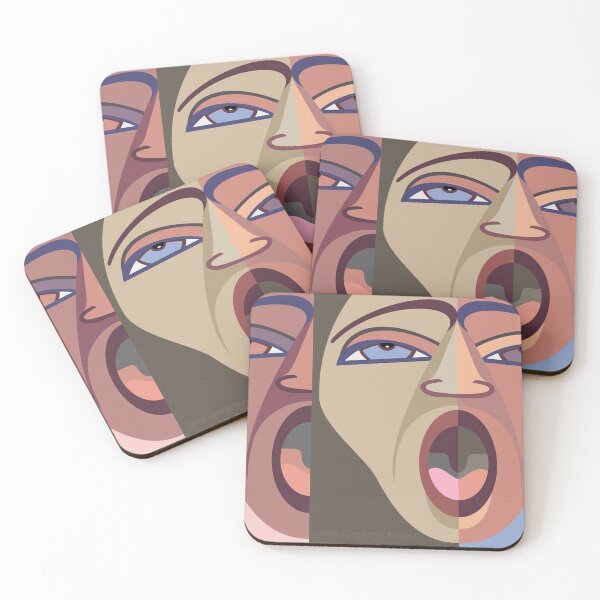 Item preview, FACES #6 designed and sold by Jean Gregory Evans.