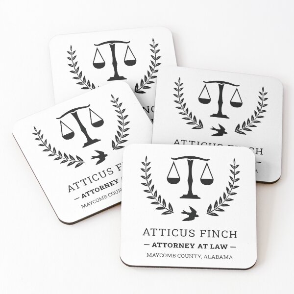 Item preview, Atticus Finch Law Firm Logo designed and sold by ZombieLH.