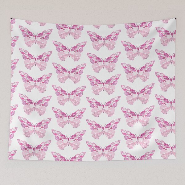 Item preview, Pink Seashell Butterfly designed and sold by Alyssa Lennox.