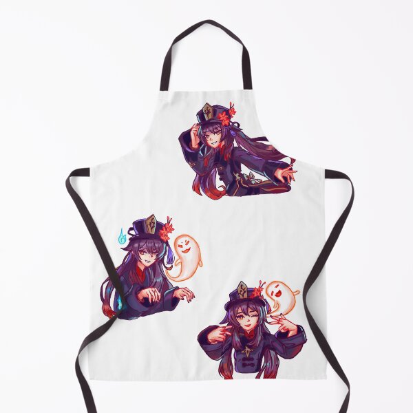 Item preview, Hu Tao Genshin Impact Fan Art Sticker Set designed and sold by craftsanime.