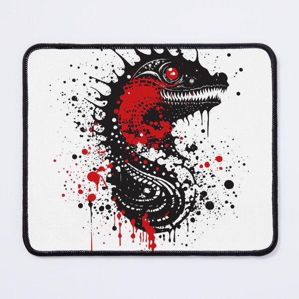Item preview, Black Red Leviathan designed and sold by Dreamspiration.