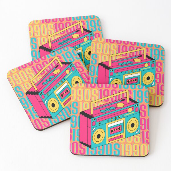 Item preview, 1990s retro design 1 - Orange Background designed and sold by PunjabanJatti.