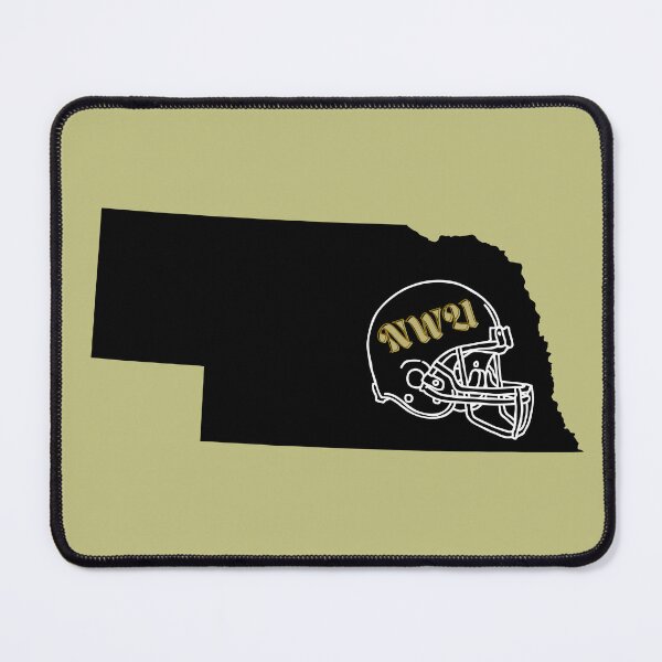 Item preview, Nebraska Wesleyan Football Helmet Design designed and sold by book-van21.