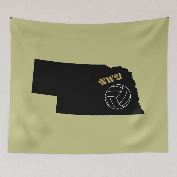 Item preview, Nebraska Wesleyan Volleyball Design designed and sold by book-van21.