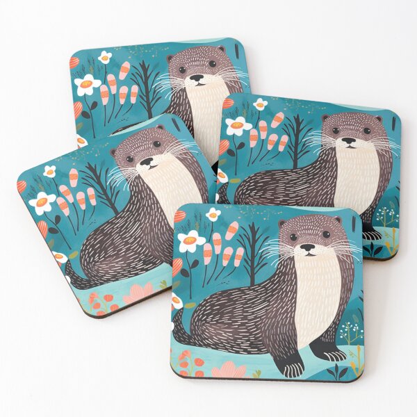 Item preview, European Otter designed and sold by HazelHaar.
