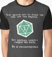 Natural 1 - Orc (White) Graphic T-Shirt