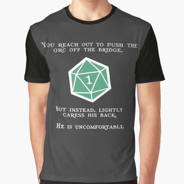 Natural 1 - Orc (White) Graphic T-Shirt