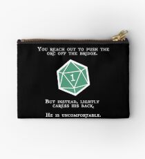 Natural 1 - Orc (White) Studio Pouch