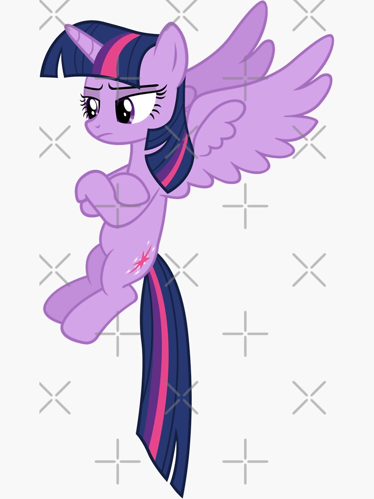 Worried Princess Twilight Sparkle - My Little Pony - Sticker