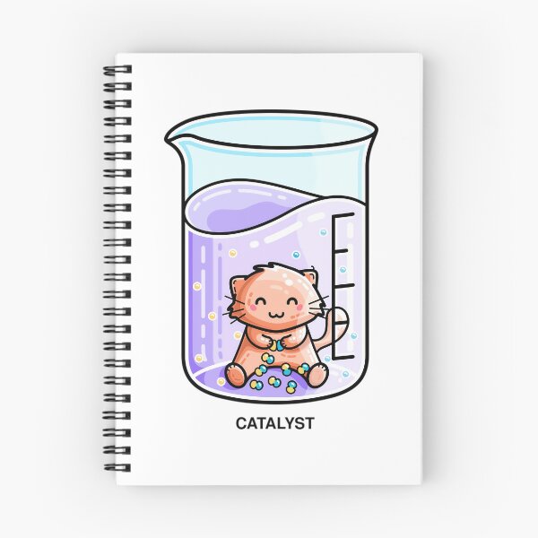 Item preview, Catalyst Cute Chemistry Cat Pun   	 designed and sold by mambwxlxji2.